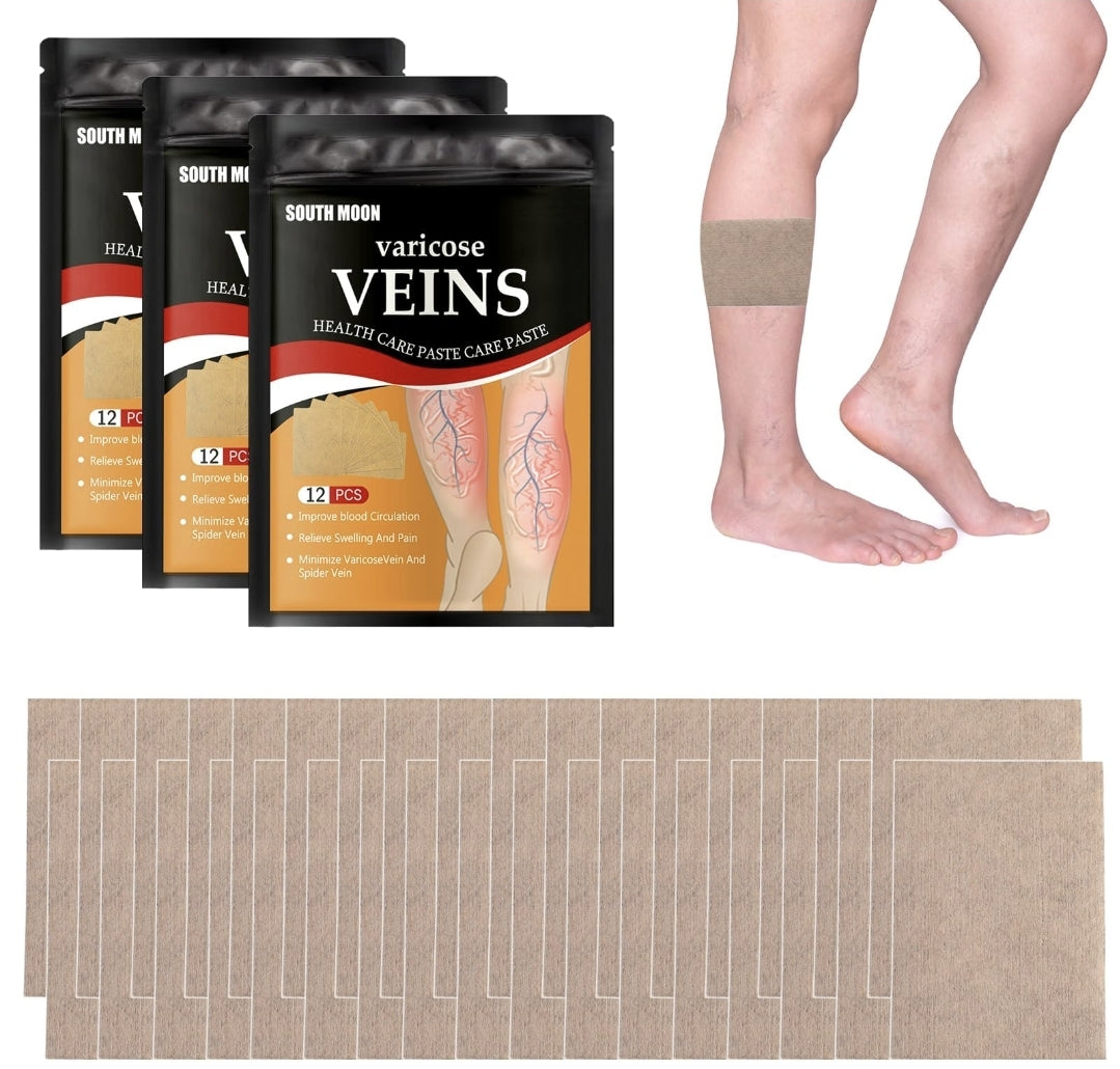 4 CAJAS DE PARCHES PARA VARICES